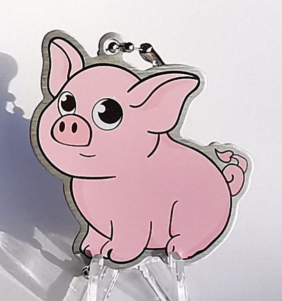 "Penelope the Pig" Travel-Tag